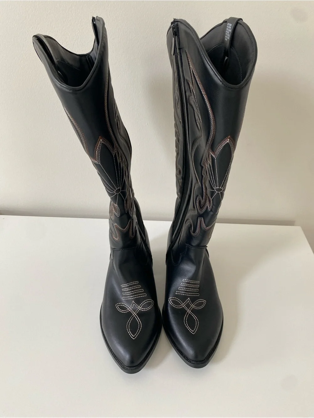 NEW ✨ Torrid Tall Western Knee Boot (Wide width and calf) size 8.5 Black